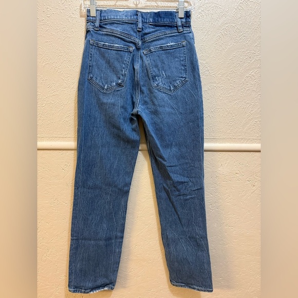 Abercrombie & Fitch 90s Straight Ultra High Rise size 25 Short 28.5” inseam - Picture 4 of 10